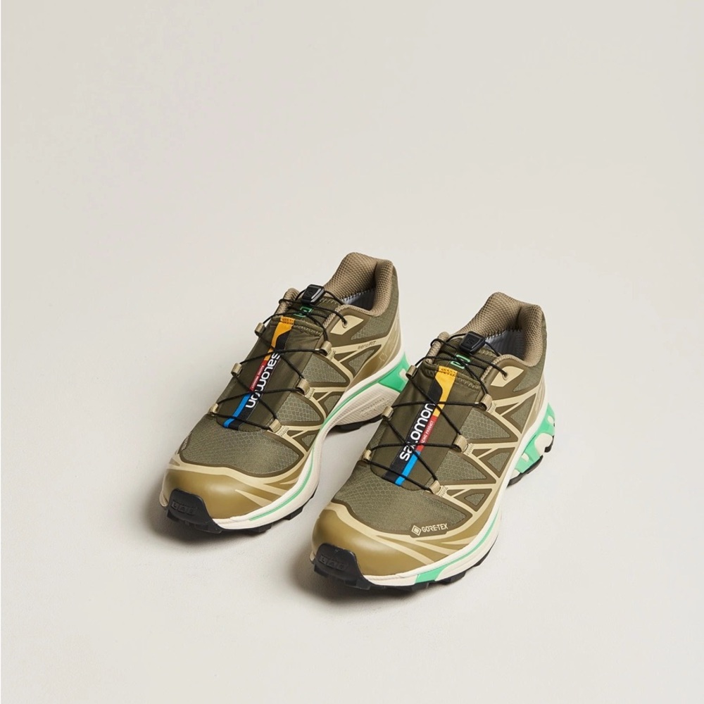 XT-6 GTX Sneakers Olive Night/Dried Herb